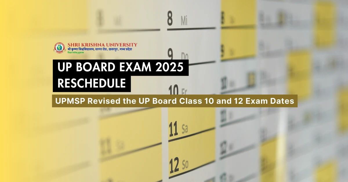 UP Board 2025 10th, 12th Exams Rescheduled New Dates Announced